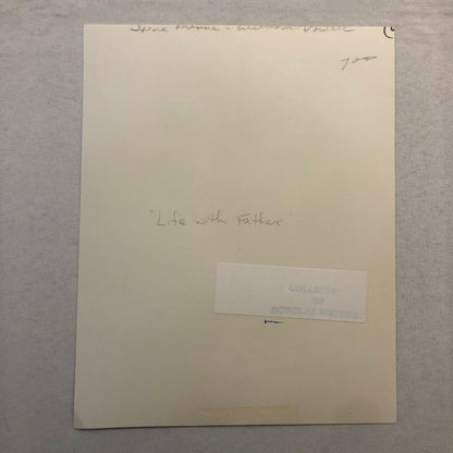 Vintage Movie Still Photo Photograph Life With Father Irene Dunne WIlliam Powell