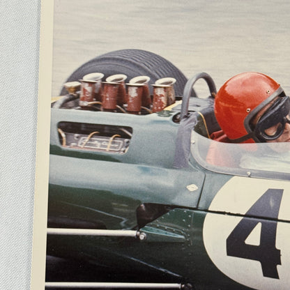 Vintage Lotus Racing Photo Photograph Modern Print