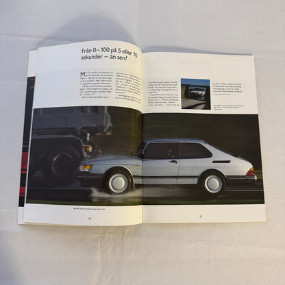 1991 Saab 900 Car Sales Brochure Catalog Saab 900 Cabriolet Turbo 16S SWEDISH
