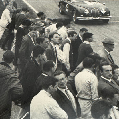Vintage Racing Photo Photograph Jaguar Cars Motorsport London UK