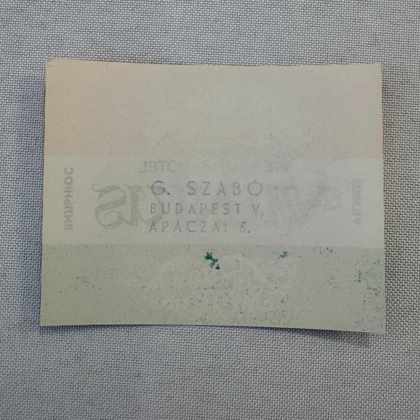 Vintage Hotel Travel Label Viesbutis Hotel Vilnius Lithuania