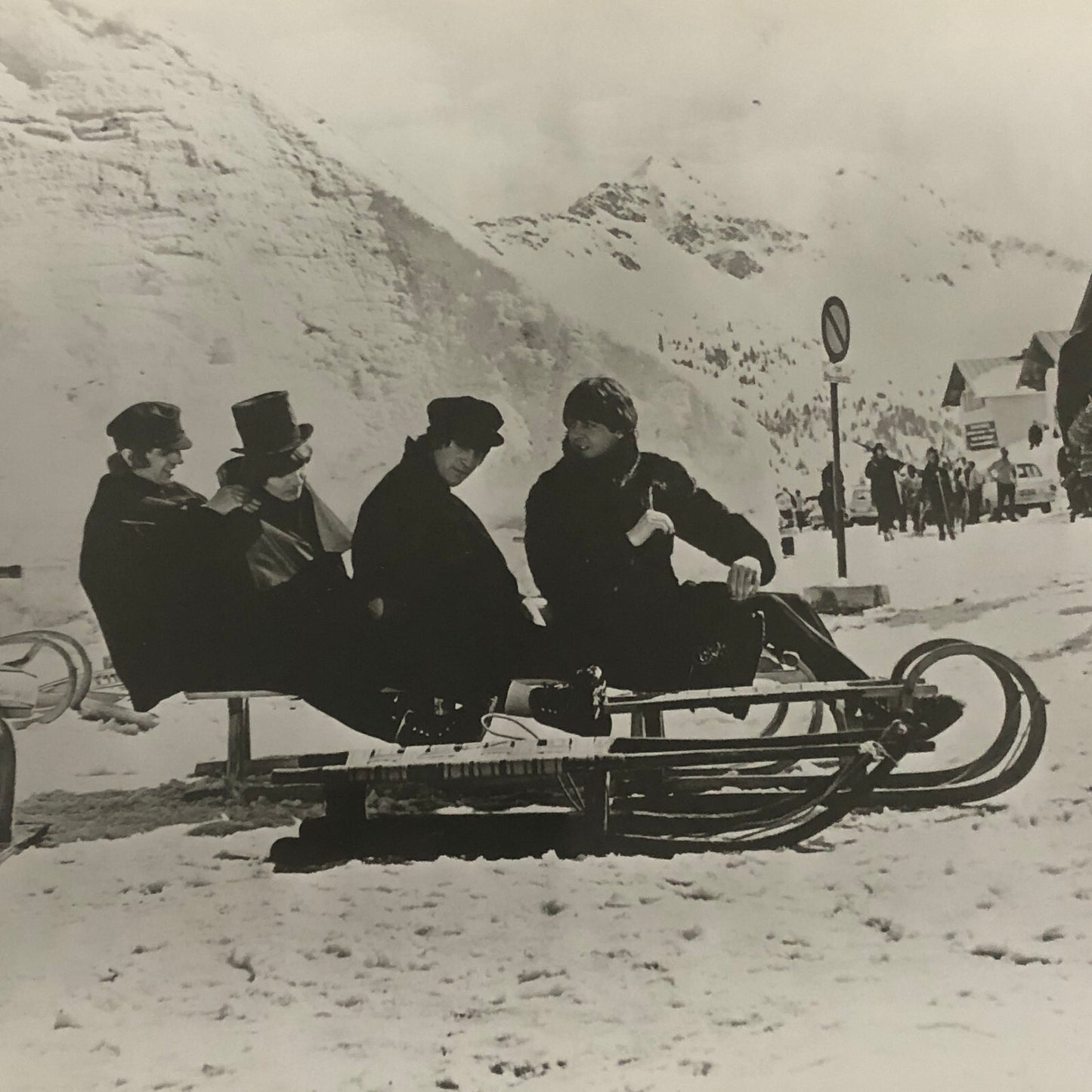 The Beatles Help Movie Photo Photograph Print Vintage