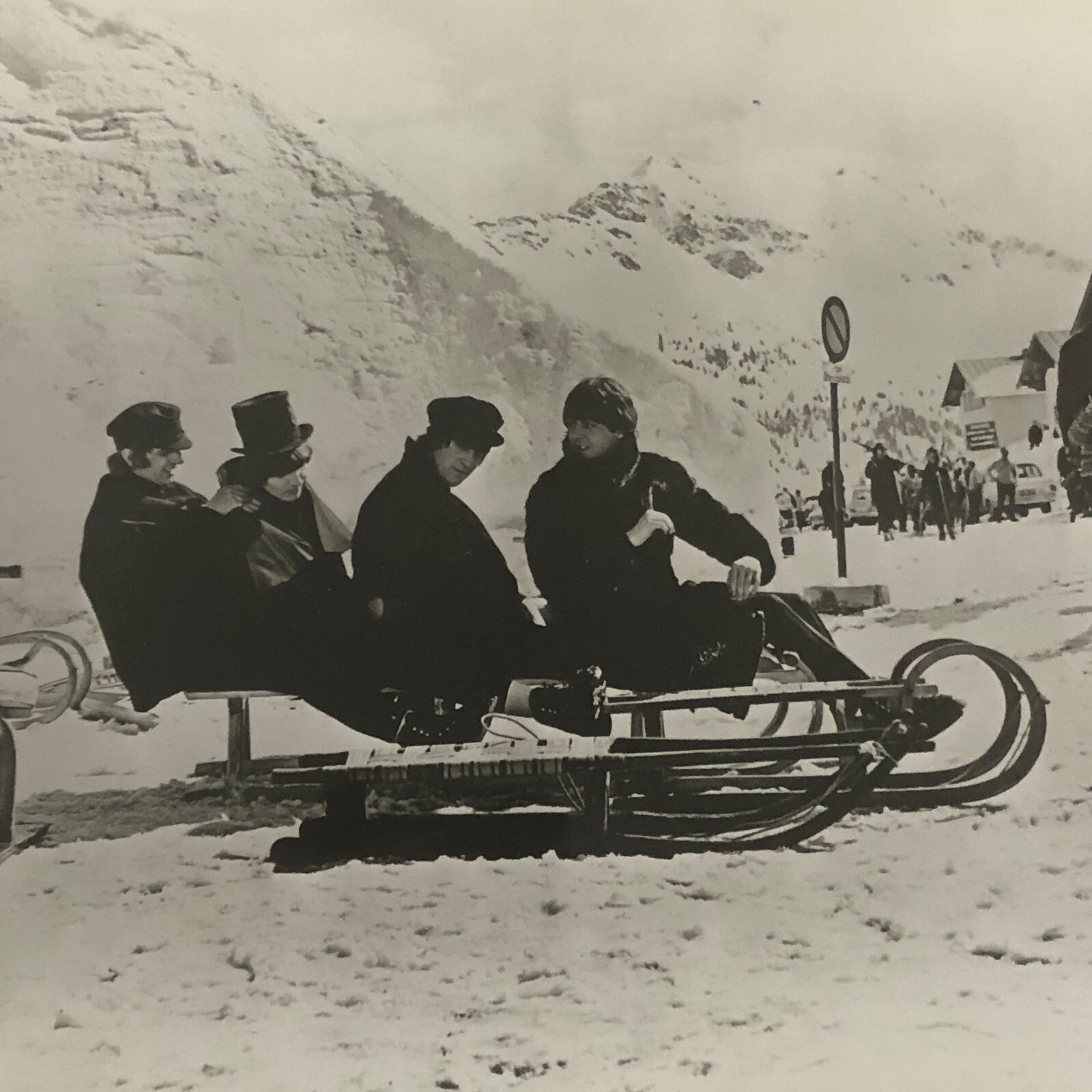 The Beatles Help Movie Photo Photograph Print Vintage