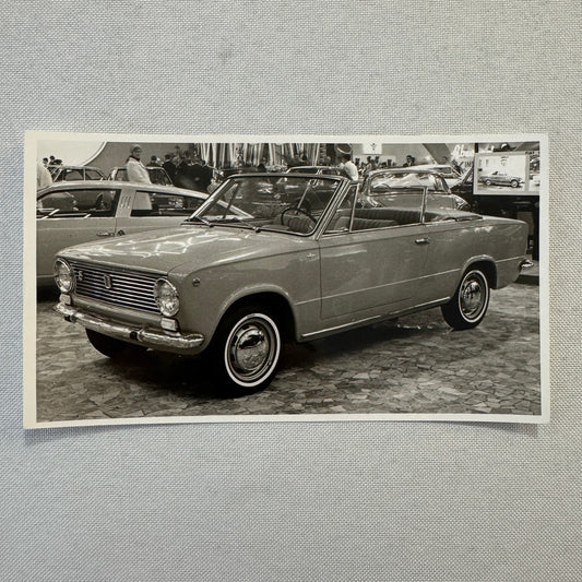 Fiat 124 C4 Cabriolet by Touring Superleggera Vintage Photo Photograph