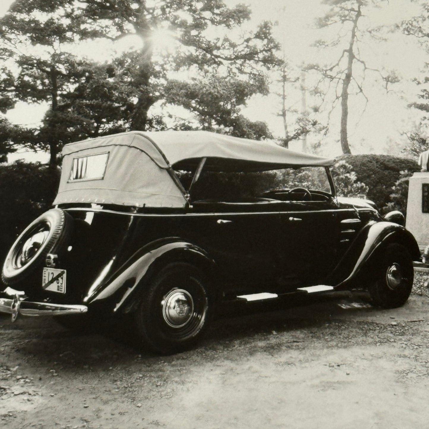 Vintage Toyota Car Press Photo Photograph