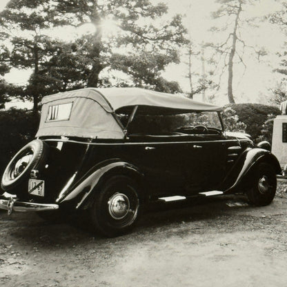Vintage Toyota Car Press Photo Photograph