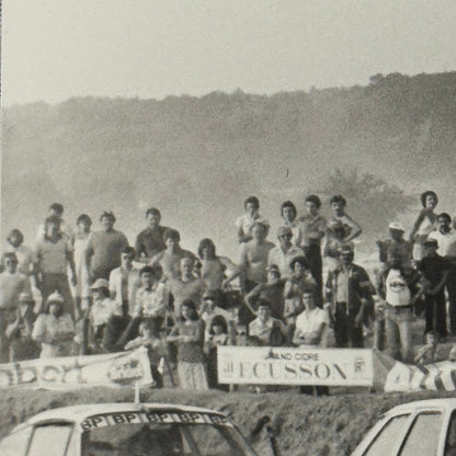 Vintage Rally Racing Photo Photograph Print DPPI Porsche 911 Volvo Car