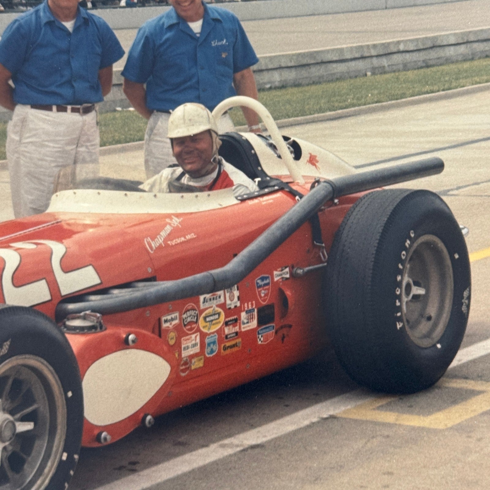 Indy Racing Photo Dick Rathmann 1963 Photograph Modern Print