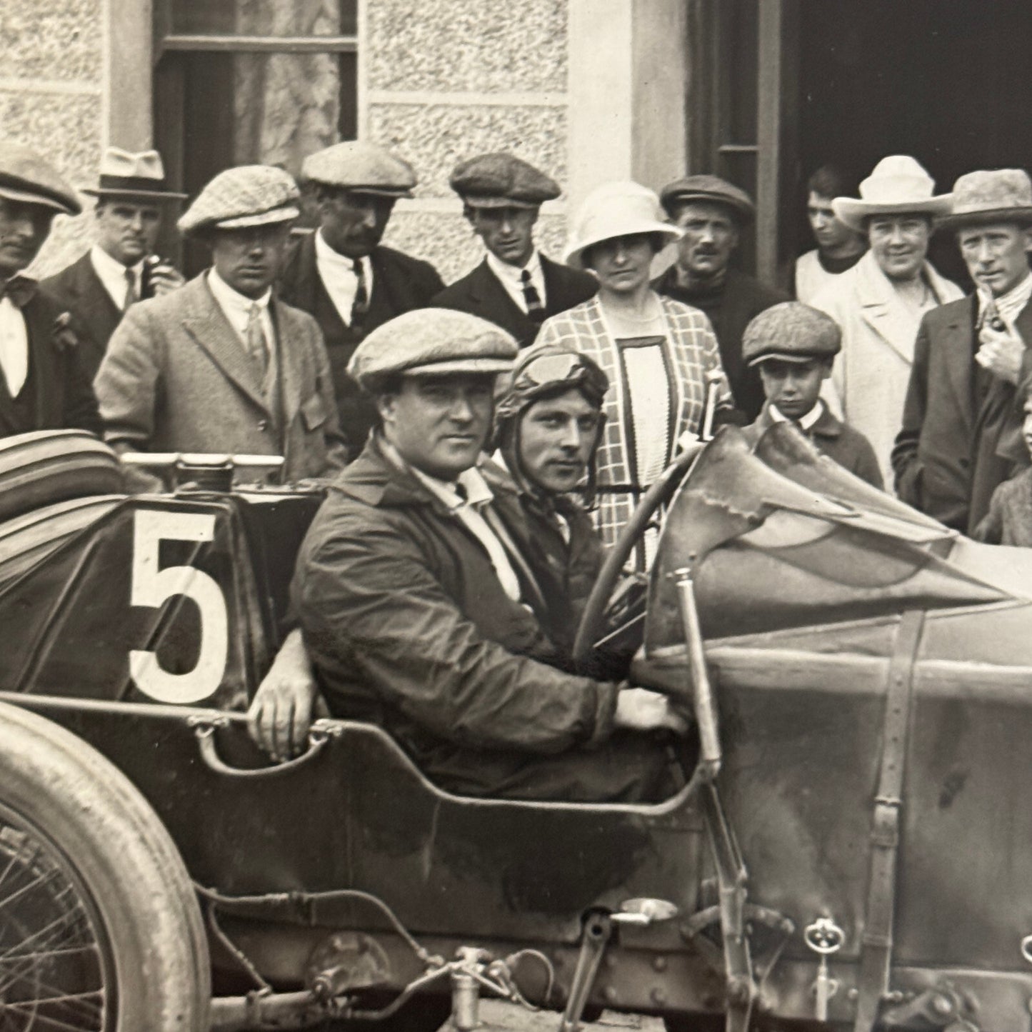 1922 Tourist Trophy TT Race Racing Photo Photograph Vintage Vauxhall Car