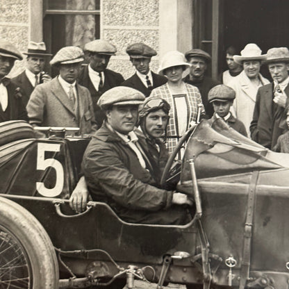 1922 Tourist Trophy TT Race Racing Photo Photograph Vintage Vauxhall Car