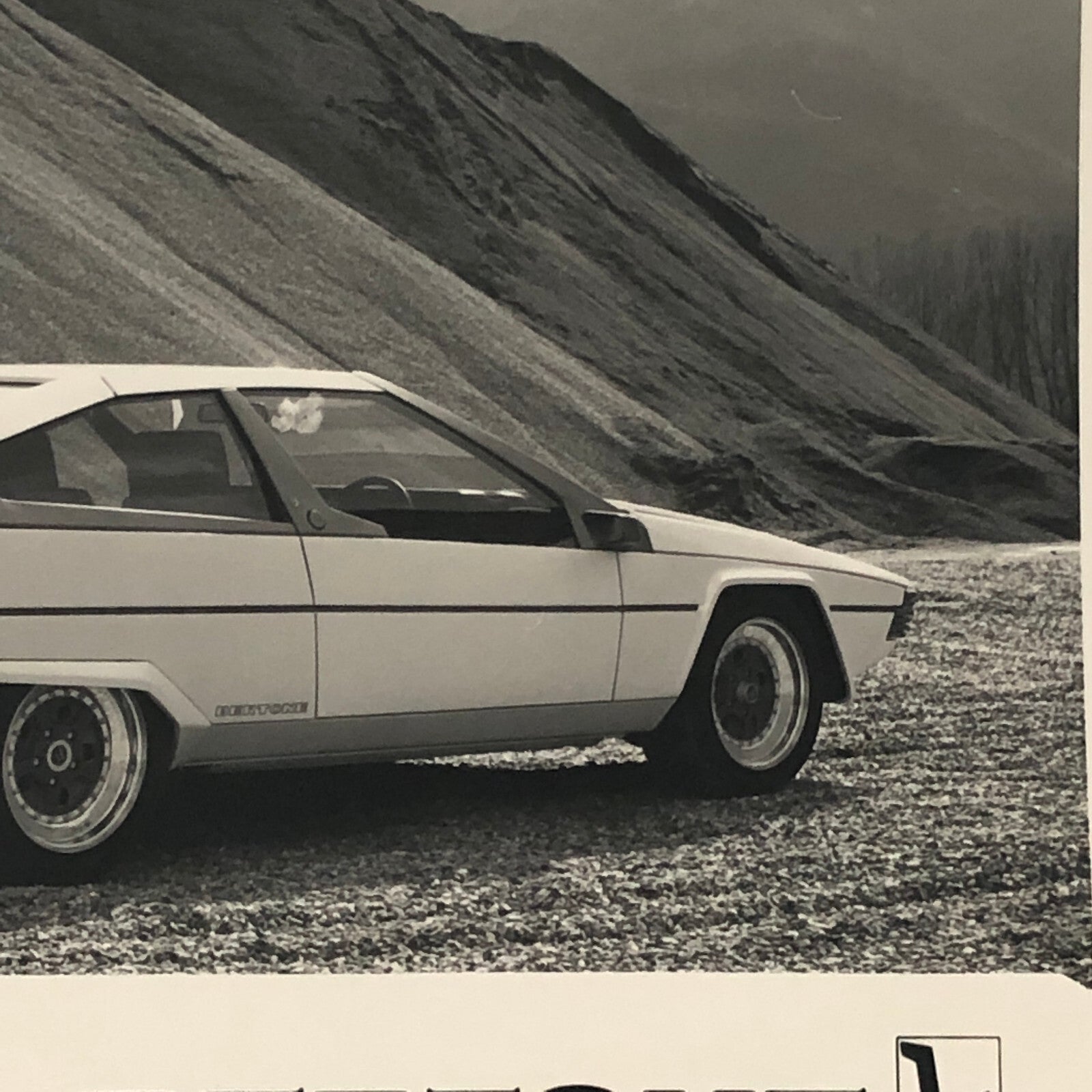 Vintage Bertone Design Jaguar XJS Ascot Concept Car Photo Photograph