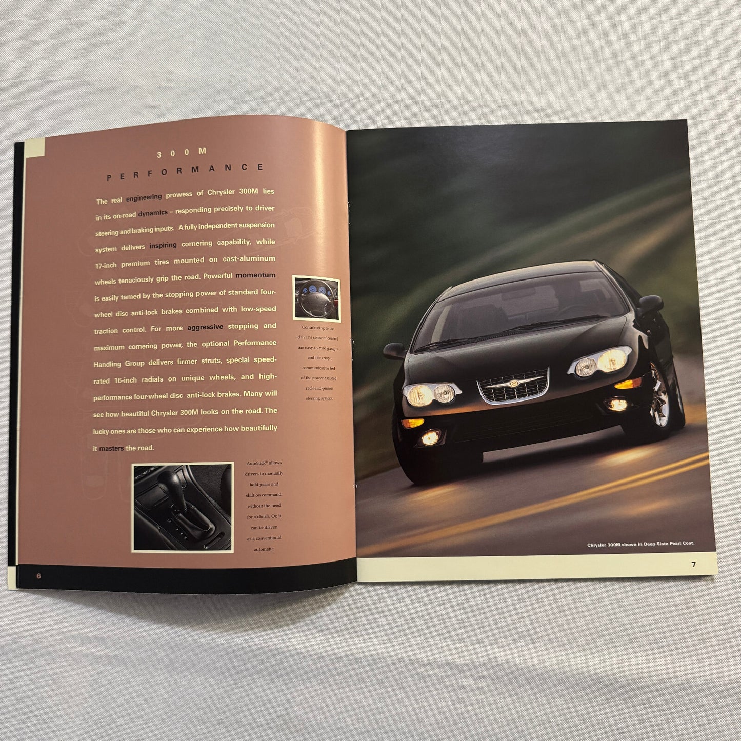 2000 Chrysler 300M Car Sales Brochure Catalog Advertising Chrysler 300 M