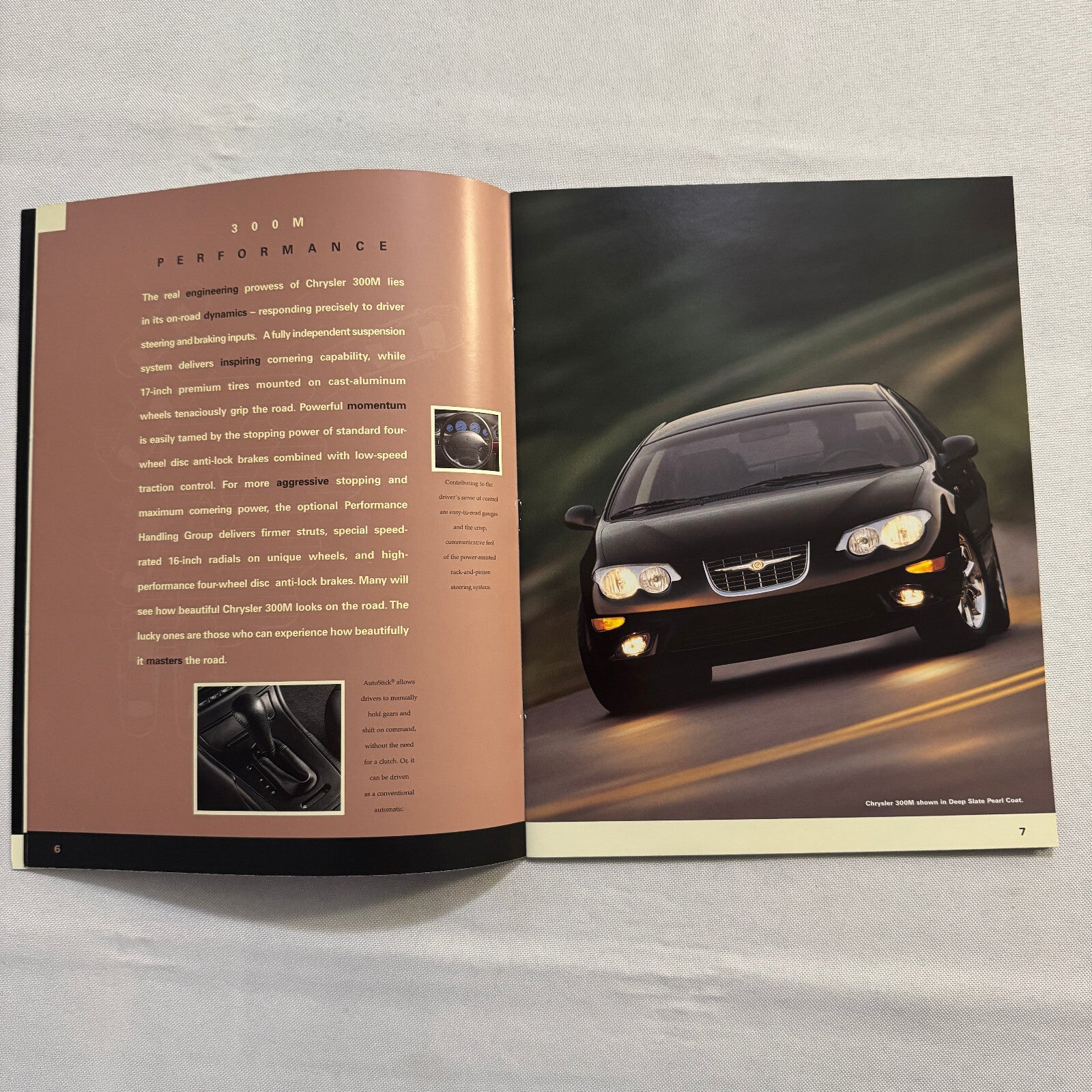 2000 Chrysler 300M Car Sales Brochure Catalog Advertising Chrysler 300 M