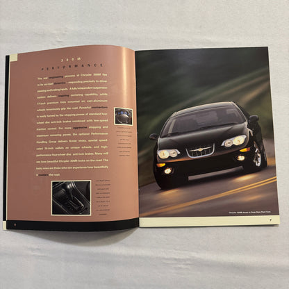 2000 Chrysler 300M Car Sales Brochure Catalog Advertising Chrysler 300 M
