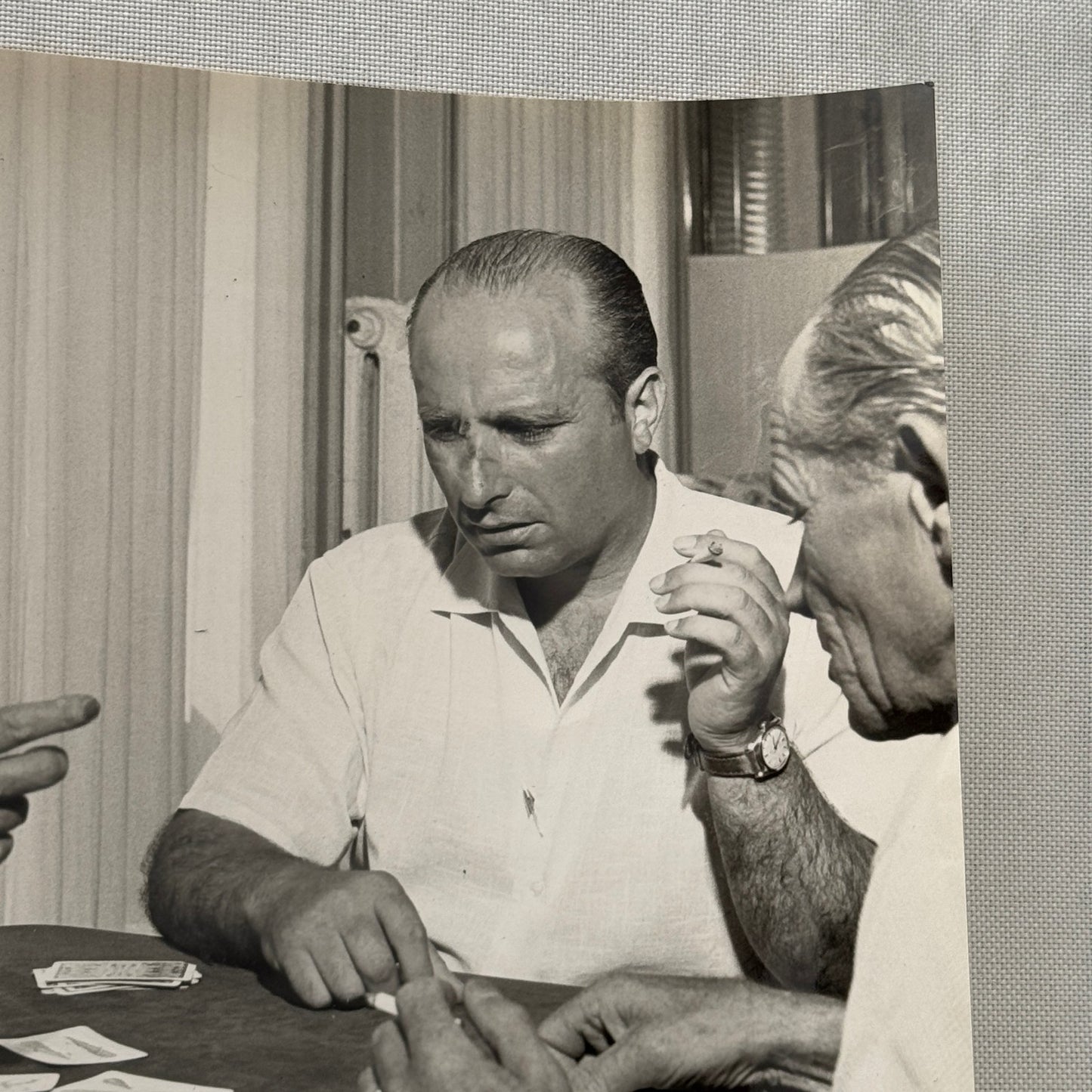 Juan Manuel Fangio Retirement Vacation Holiday Italian Press Photo F1 Racing