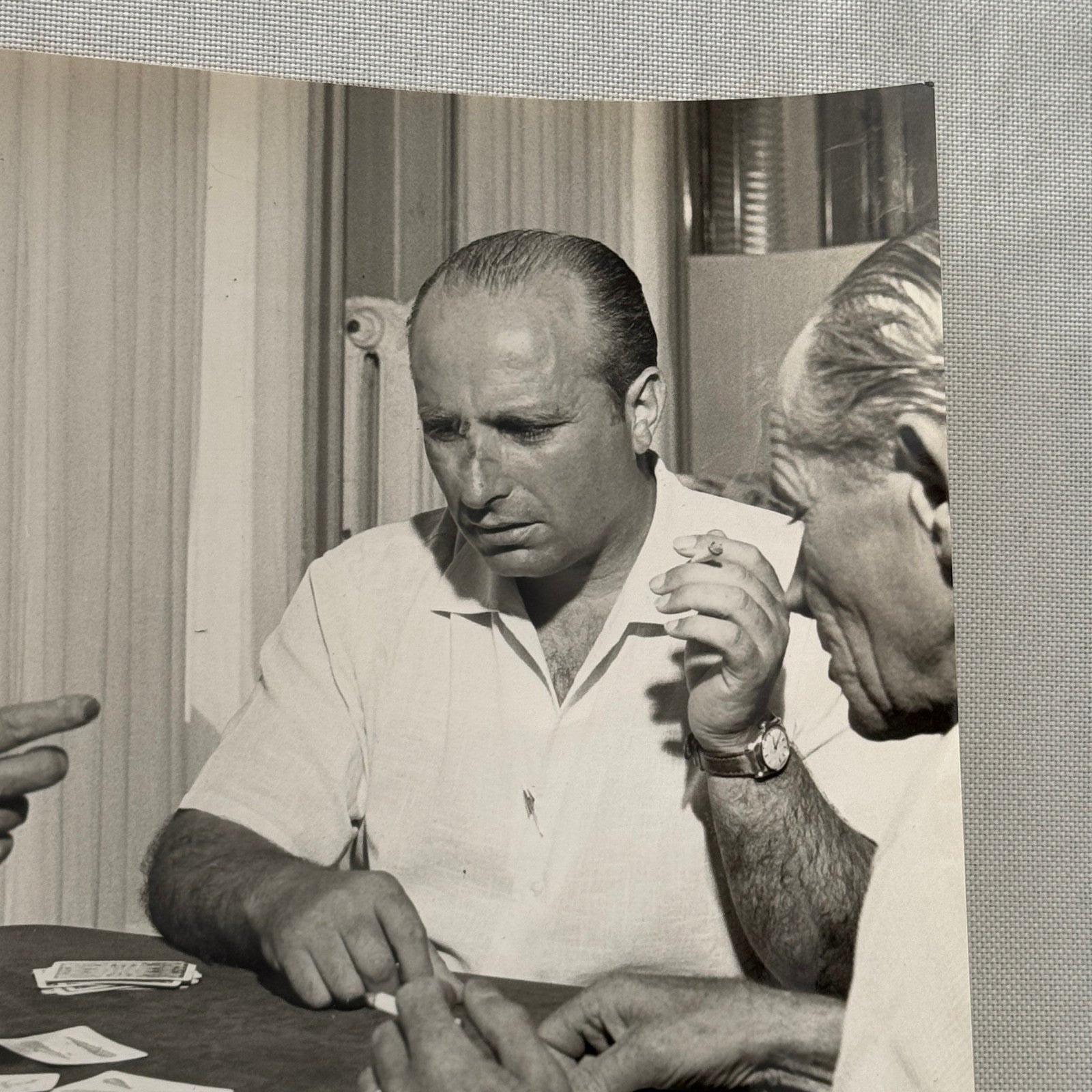 Juan Manuel Fangio Retirement Vacation Holiday Italian Press Photo F1 Racing