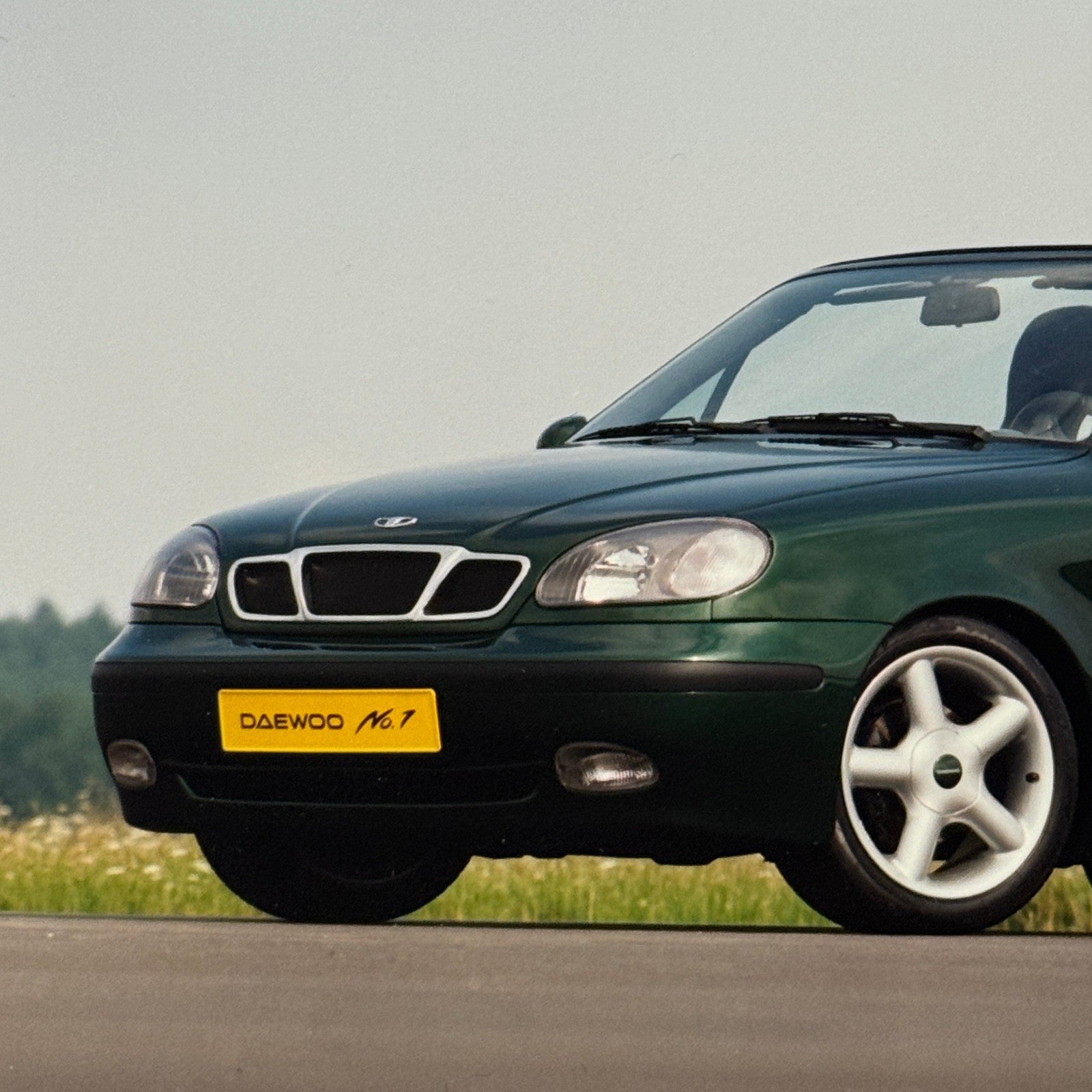 Daewoo Concept Car Photo Daewoo No 1 Roadster Convertible Photograph Lot 2x