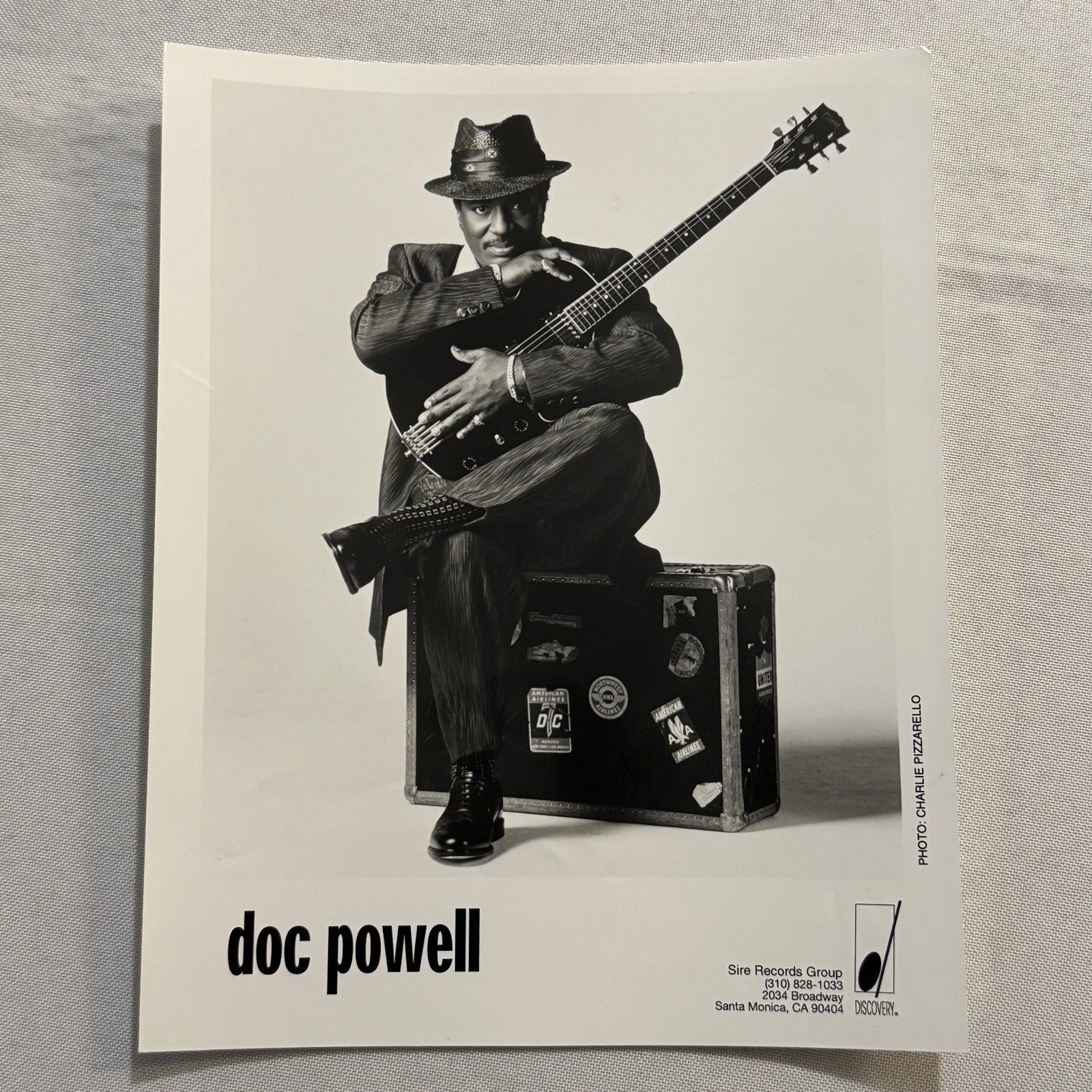 Doc Powell Music Publicity Press Photo Photograph Jazz