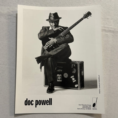 Doc Powell Music Publicity Press Photo Photograph Jazz