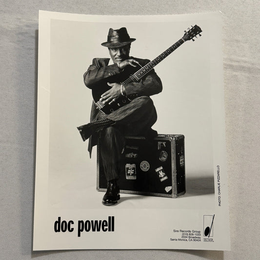 Doc Powell Music Publicity Press Photo Photograph Jazz