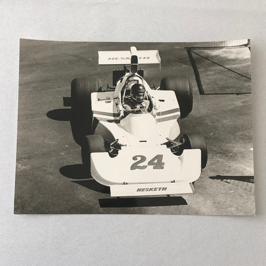 James Hunt Hesketh Racing Driver Car Photo Photograph Print F1 Formula One