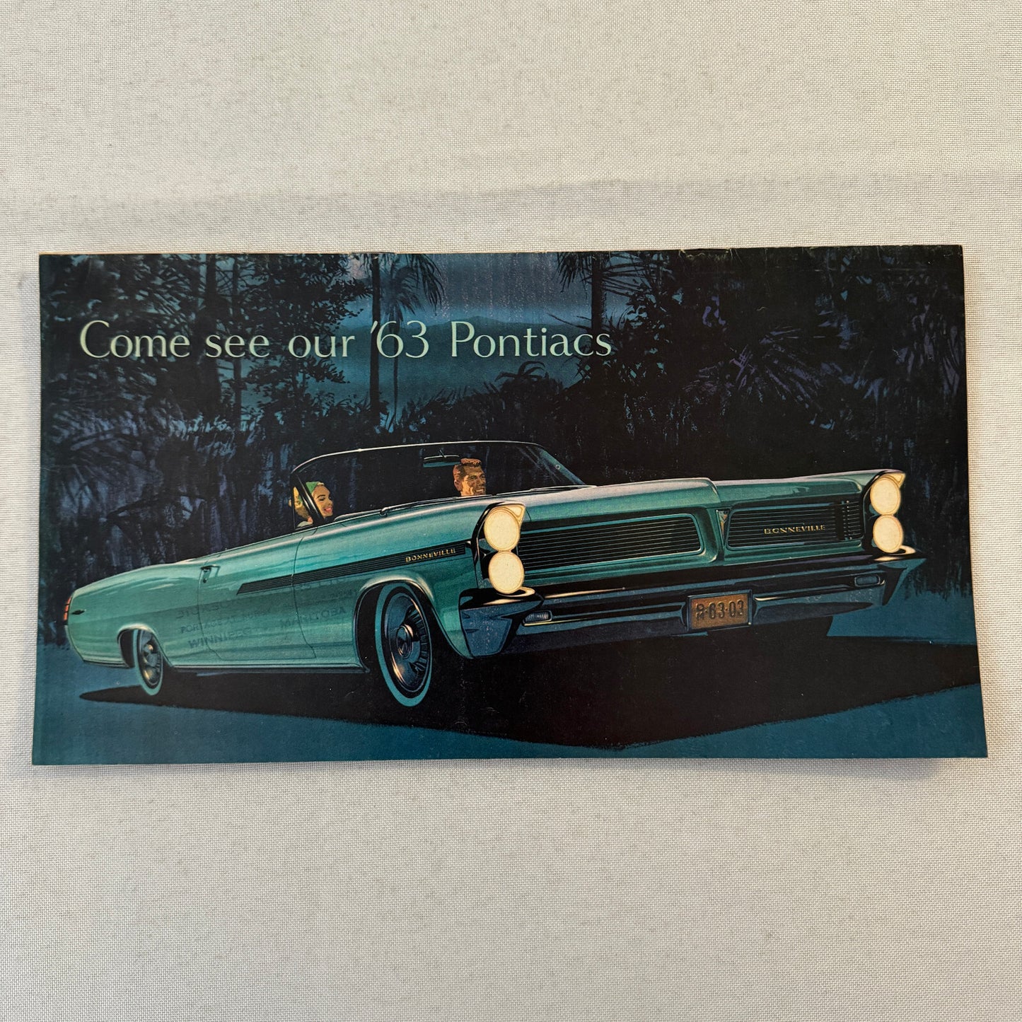 1963 Pontiac Sales Brochure Catalog Bonneville Star Chief Catalina Grand Prix