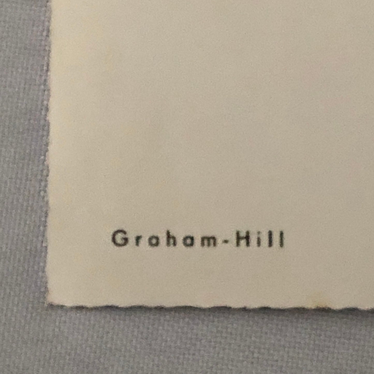 Vintage Graham Hill Racing Driver Postcard Post Card Race Car