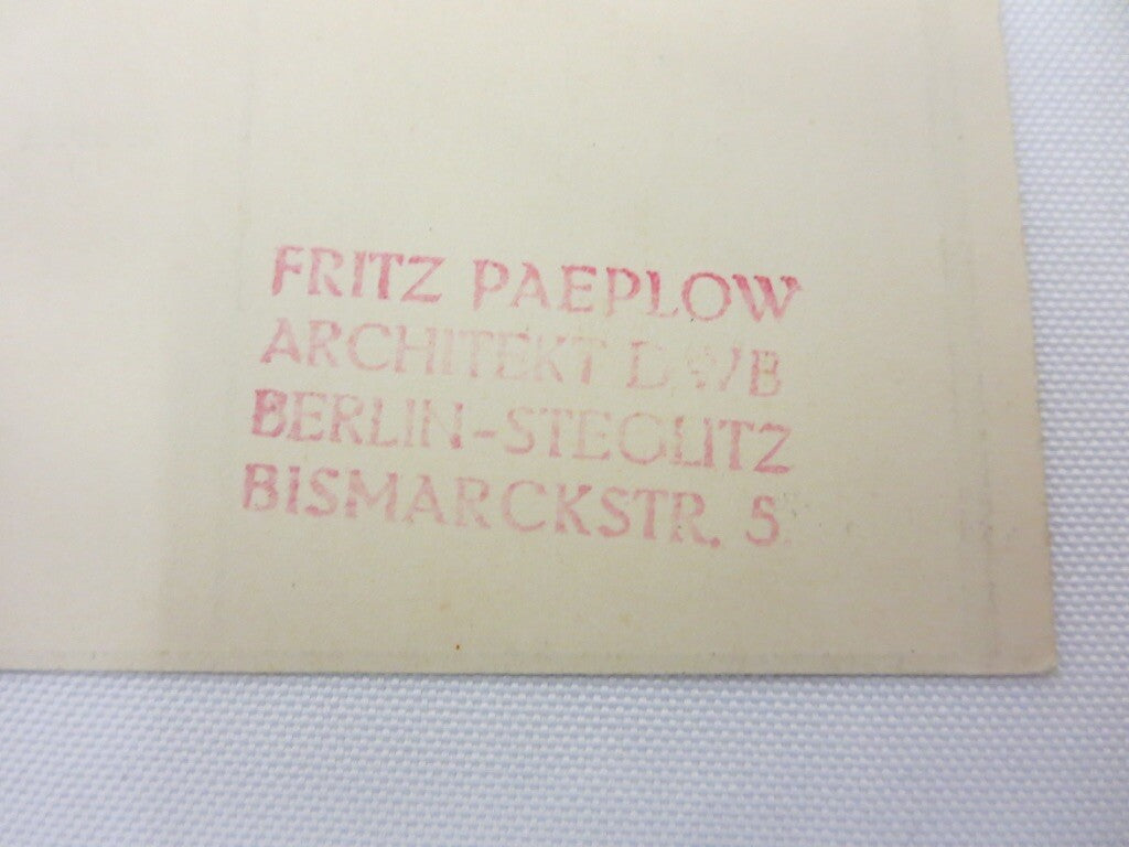 1927 Nurburgring Postage Stamp on Postcard - Rare Original Nurburg Ring Nurnberg