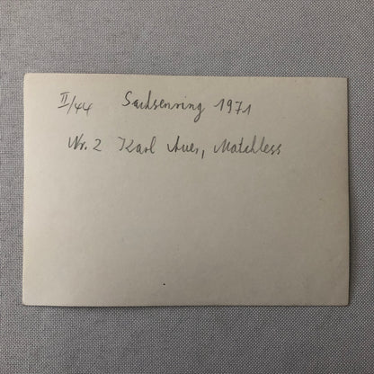 Vintage Motorcycle Racing Photo photograph Print Matchless 1971 Germany