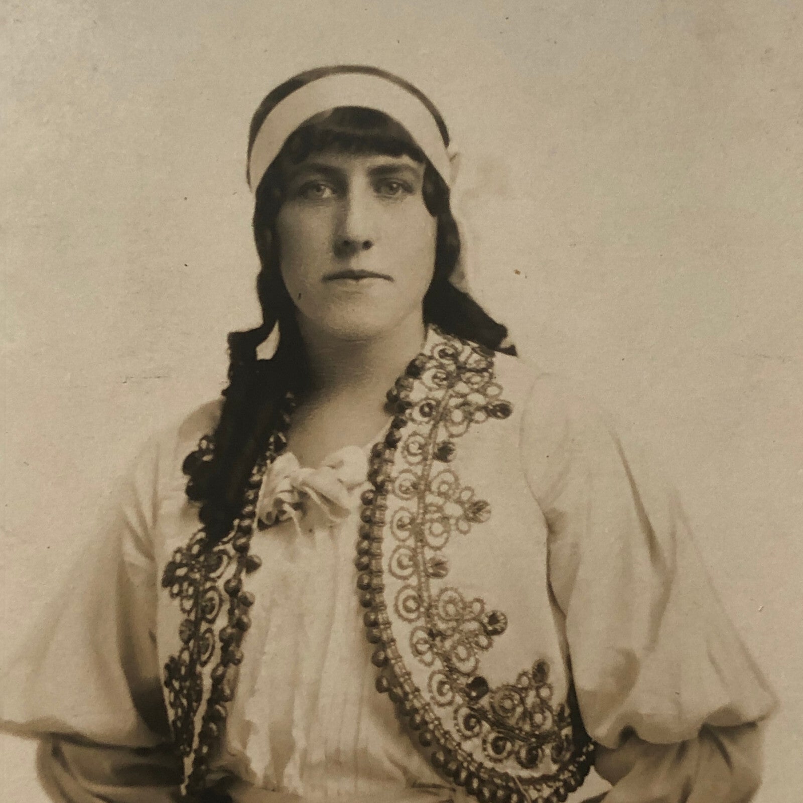 Circus Performer Dancer Acrobat Evans and Sister Photo Photograph Vintage