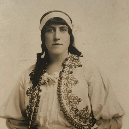 Circus Performer Dancer Acrobat Evans and Sister Photo Photograph Vintage