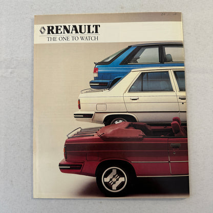 Renault Car Sales Brochure Catalog Encore Hatchback Alliance Sedan Convertible