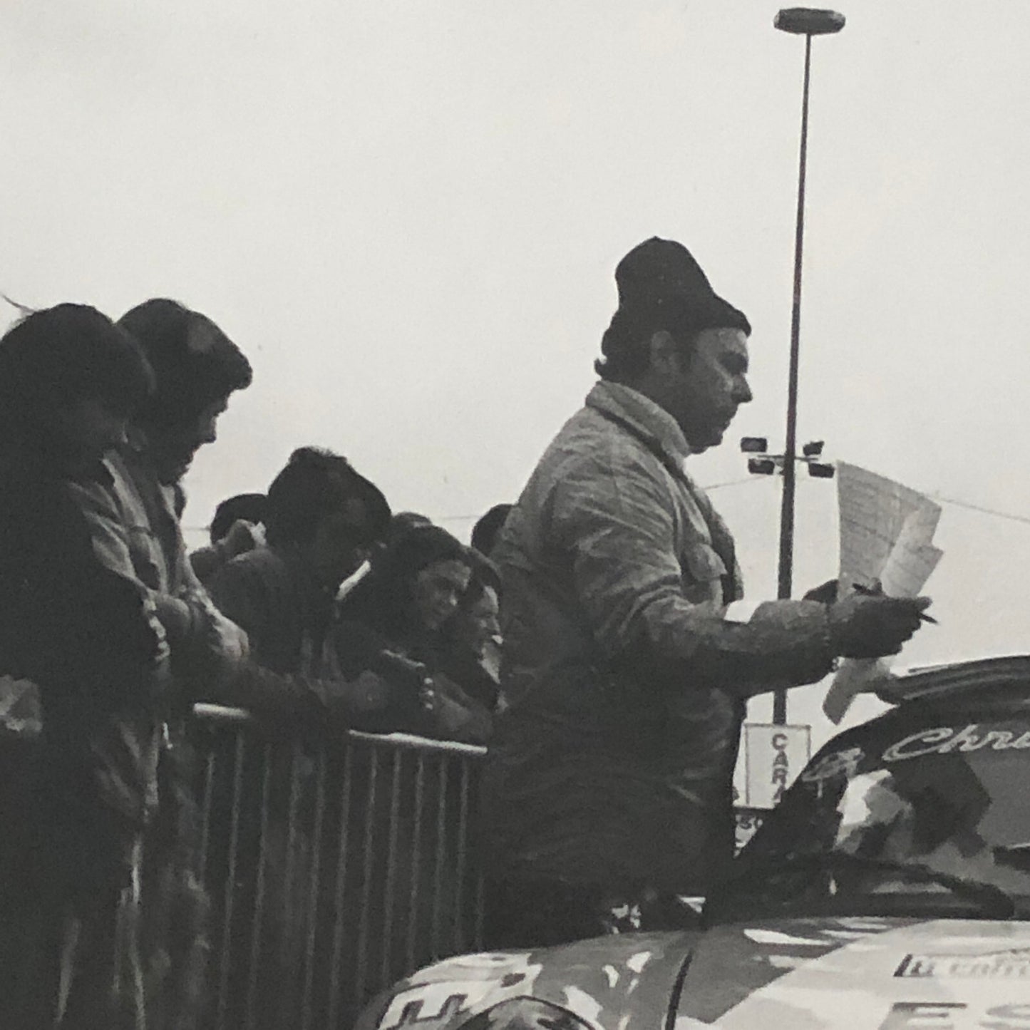 Vintage Renault Alpine Racing Car Photo Photograph Print 