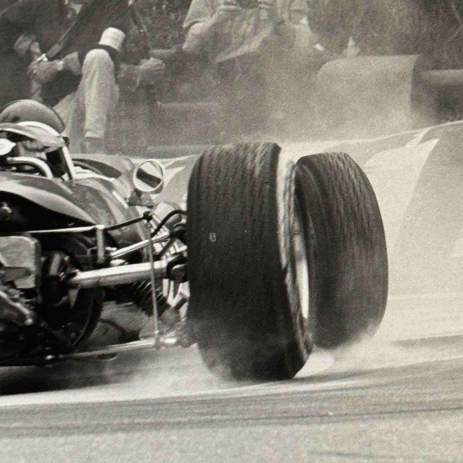 Vintage Racing Photo Photograph 1965 Monaco Grand Prix Race Autocar Magazine