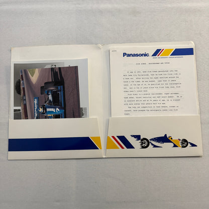 Hiro Matsushita CART Indy Car Racing Driver Press Kit Panasonic Team 1991