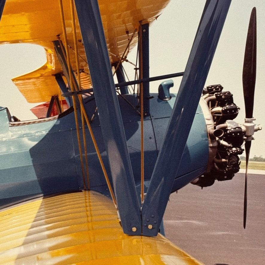 Vintage Aerobatic Aircraft Airshow Photo Large Aviation Photograph 1970s 1980s