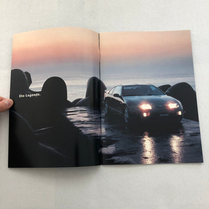 Nissan 300ZX Sports Car Sales Brochure Catalog GERMAN TEXT 300 ZX European