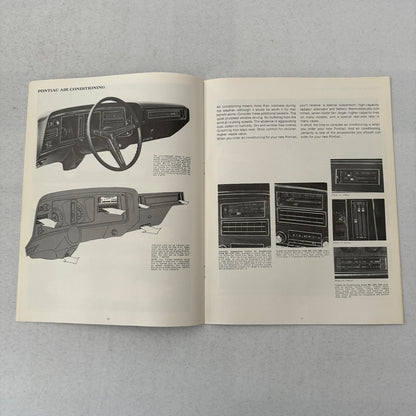 1973 Pontiac ACCESSORIES Sales Brochure Catalog Firebird Ventura GTO Catalina +
