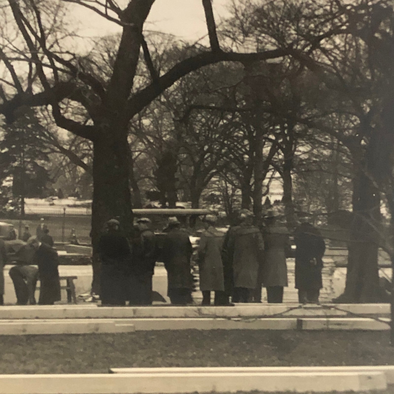 Press Photo Photograph FDR President Franklin Roosevelt Inauguration Strike 1933