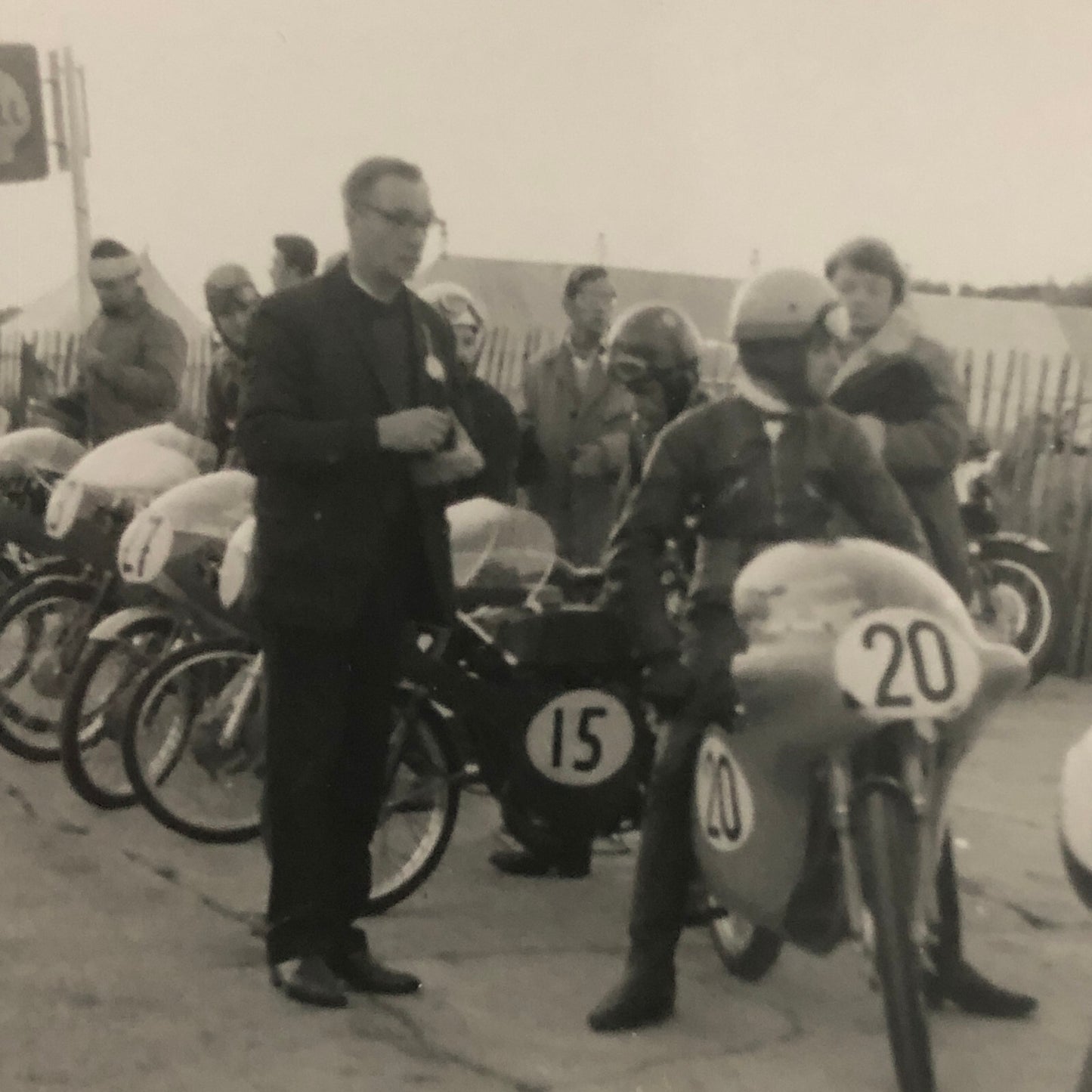 Vintage Motorcycle Racing Photo photograph Germany