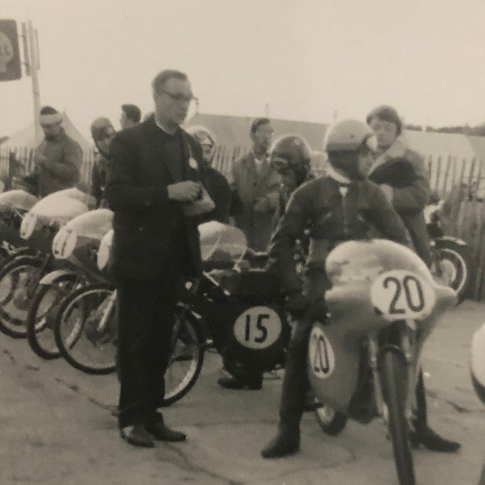 Vintage Motorcycle Racing Photo photograph Germany