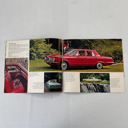 1965 Plymouth Valiant Car Sales Brochure Catalog Advertising Vintage