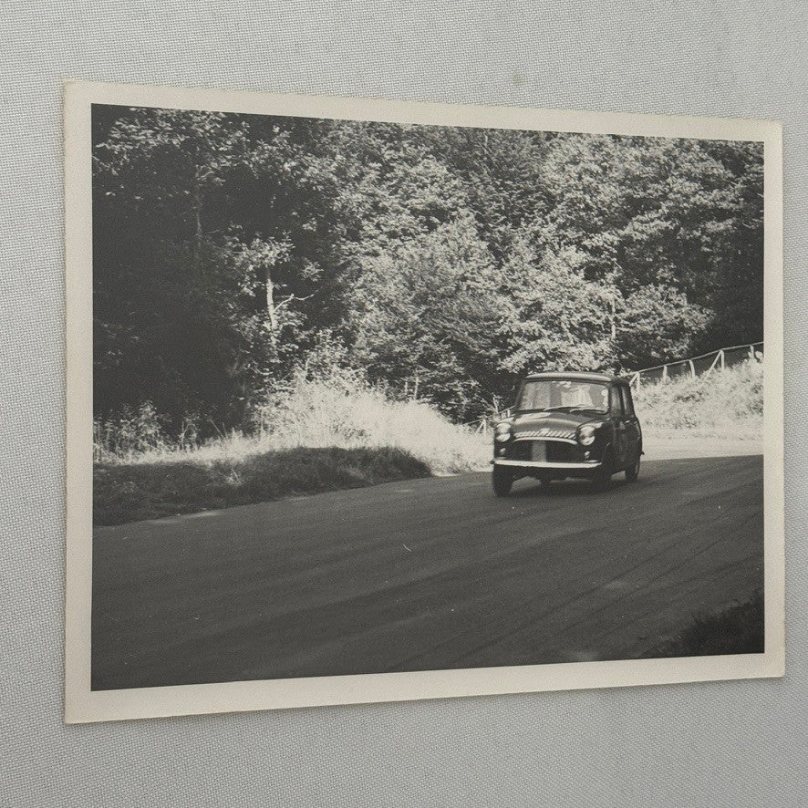 Vintage MINI Racing Car Photo Photograph Print Motorsport Race