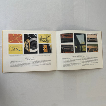 Volkswagen Dasher Car Sales Brochure Catalog Advertising VW Station Wagon Hatch