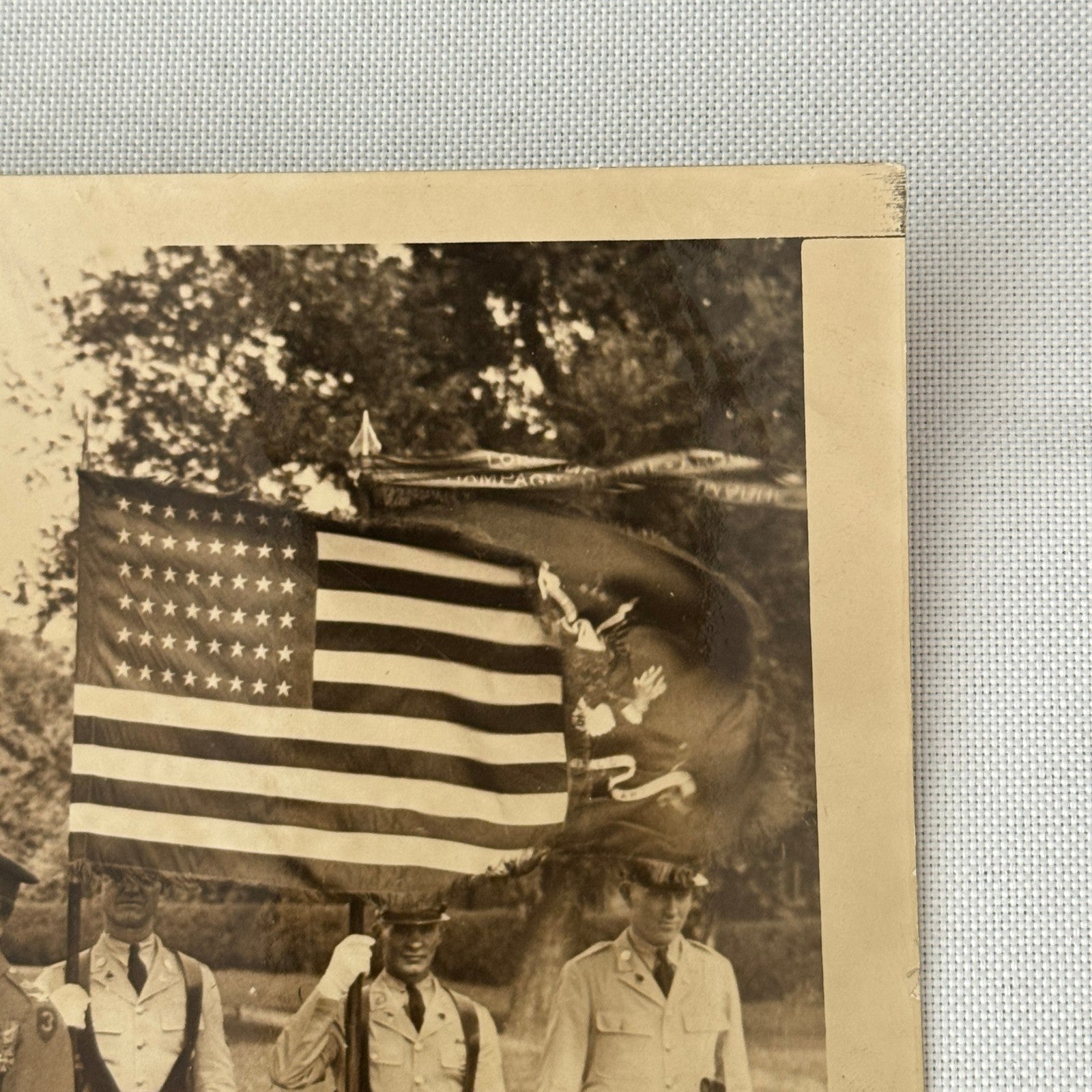American Military Retirement of Army Sergeant William Pratt Press Photo 1933