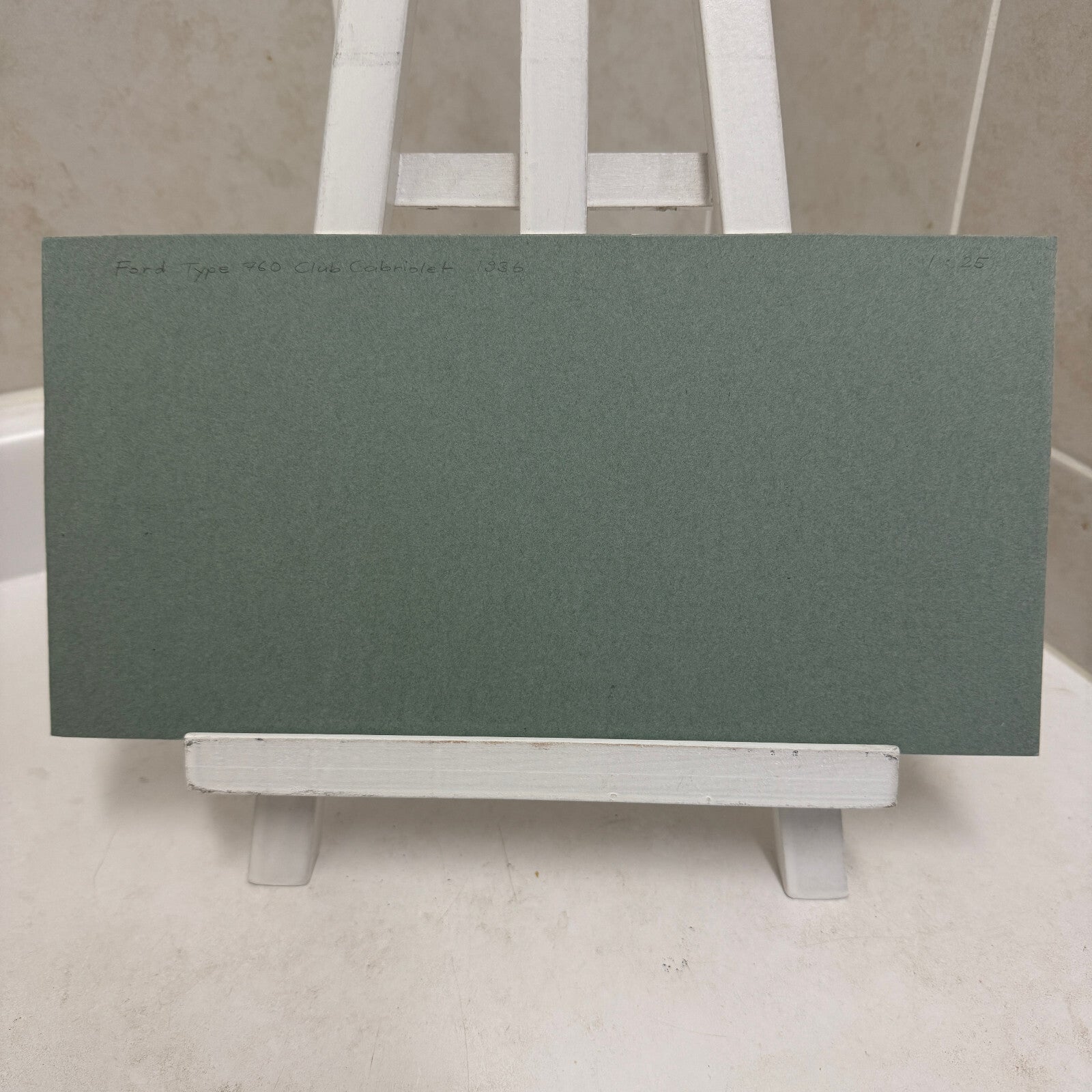 1936 Ford Club Cabriolet Automobile Illustration Art Drawing Hand Drawn