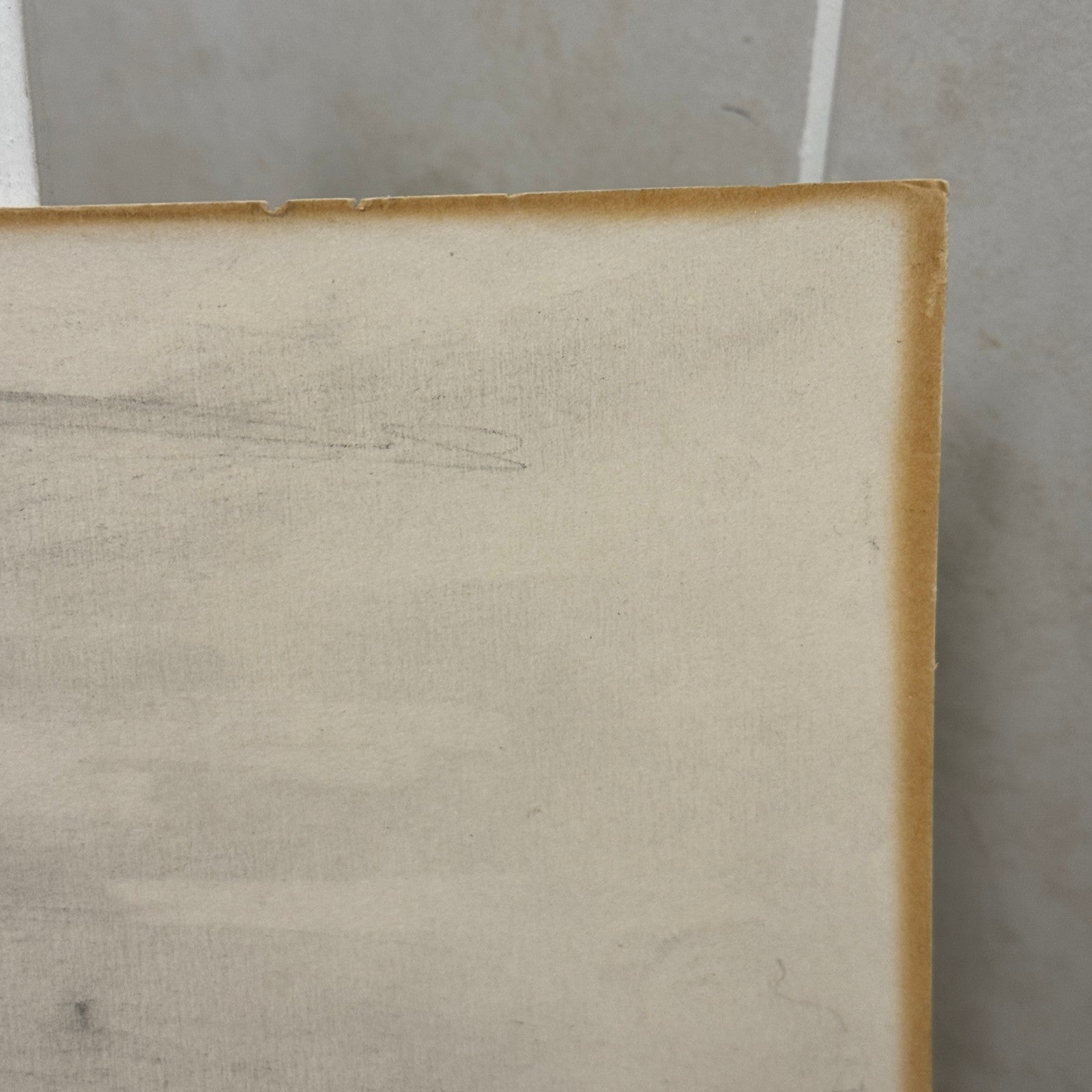 Ford Mustang Vintage Car Illustration Drawing Sketch Original Art Signed