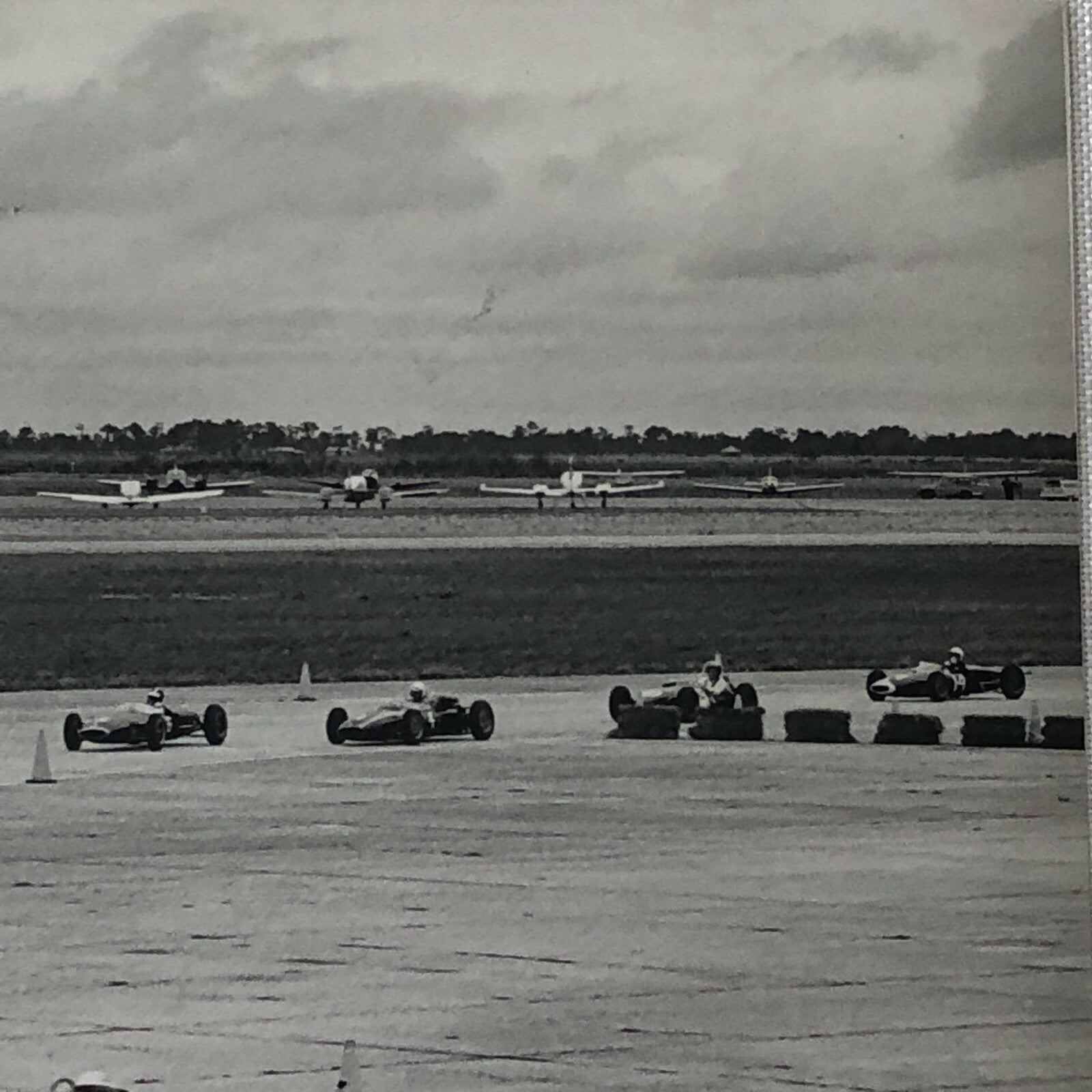 Vintage Car and Driver Sebring Formula Junior Racing Car Press Photo Photograph
