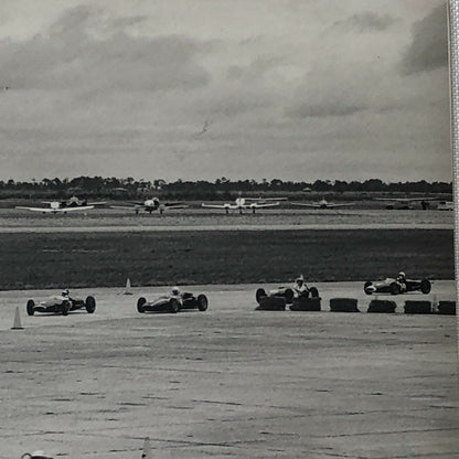 Vintage Car and Driver Sebring Formula Junior Racing Car Press Photo Photograph