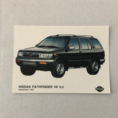 Nissan Pathfinder V6 SUV Factory Press Photo Photograph Print Lot 3x 1997